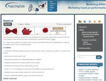 Tablet Screenshot of blog.piatadigitala.ro